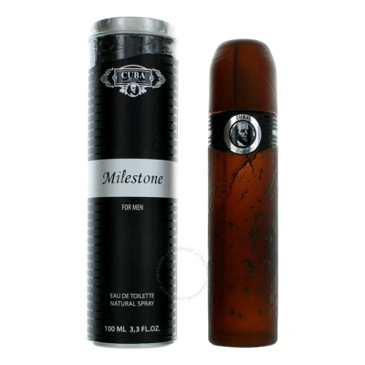 Cuba Men's Milestone Edt Spray 3.4 oz Fragrances 5425039222103 In White