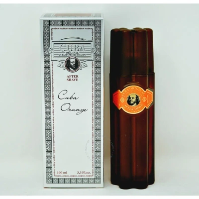 Cuba Men's Orange Aftershave 3.33 oz Fragrances 5425039222905 In White