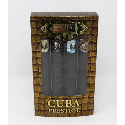 Cuba Men's Prestige Gift Set Fragrances 5425017735885 In White
