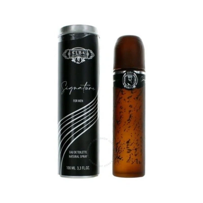 Cuba Men's Signature Edt Spray 3.4 oz Fragrances 5425039222158 In Pineapple