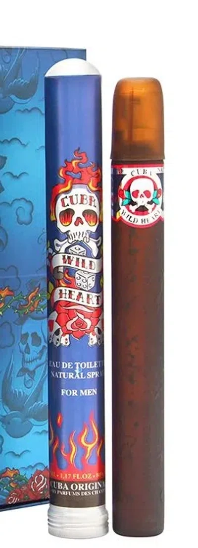 Cuba Men's Wild Heart Edt Spray 1.17 oz Fragrances 5425017734994