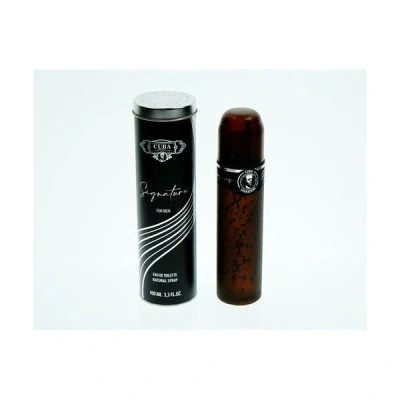 Cuba Signature For Men Eau De Toilette Spray 3.3 oz