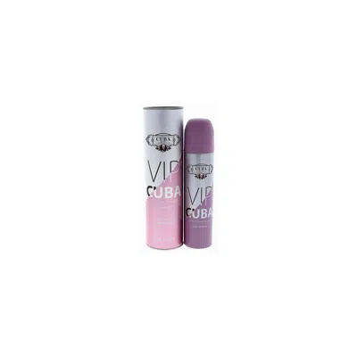 Cuba Vip For Women Eau De Parfum Spray 3.4 oz