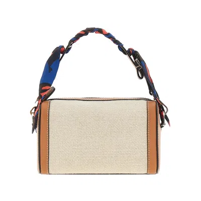 Cubalab Cubita Foulard Hibiscus Bag In Sand