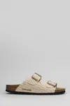 Cubanas Amalia Flats In Beige Leather