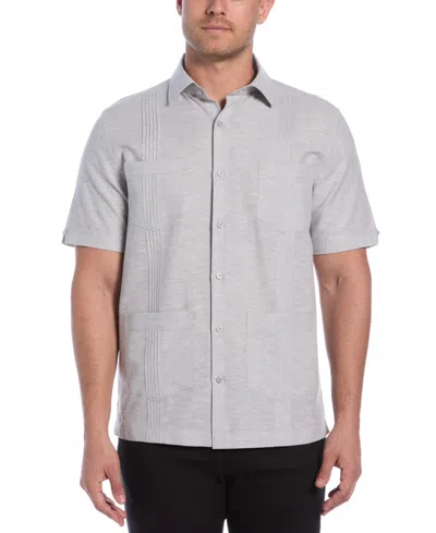 Cubavera Men's Linen Blend Four-pocket Shirt