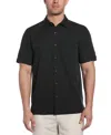 Shop Cubavera Men's Palm Print Short-sleeve Button-down Shirt