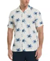 Cubavera Men's Palm Tree Print Short-sleeve Button-down Shirt