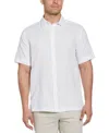 Cubavera Men's Short Sleeve Panel Button-front Camp Shirt In Gold