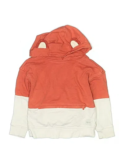 Pre-owned Cubcoats Kids' Pullover Hoodie In Orange