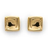 Cube Earring In Gold