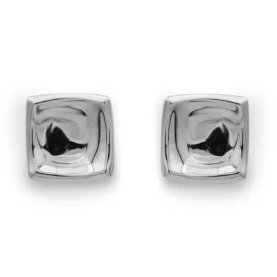 Cube Earring In Silver