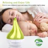 Cubeatz Ultrasonic Cool Mist Humidifier Aroma Essential Oil Diffuser Drop-shaped For Home Office Spa Yoga Ro In Green