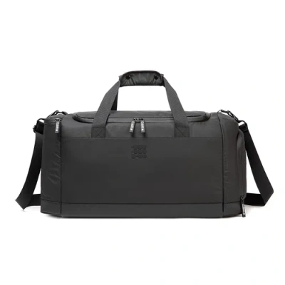Cubitt Duffle Bag Waterproof Gym & Travel Duffle, Lightweight With Shoe Compartment In Black