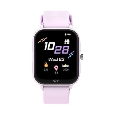 Cubitt Teens Smart Watch Fitness Tracker In Pink