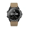 Cubitt Terra Rugged Smartwatch With Dual-band Gps (l1+l5), 1.48 Inches Amoled In Brown