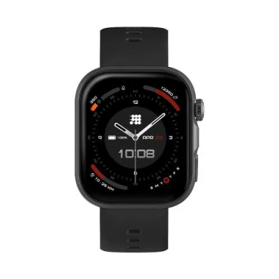 Cubitt Viva Pro 2 Smartwatch With 1.85 Inches Amoled Hd Display, Built-in Gps In Black