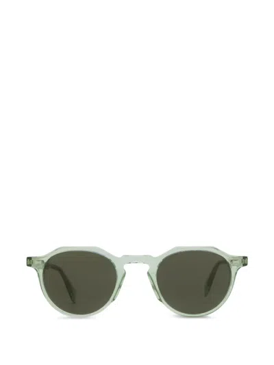 Cubitts Cartwright Geometric-frame Sunglasses In Green