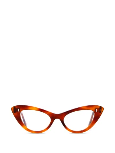 Cubitts Lavina Cat-eye Glasses In Red