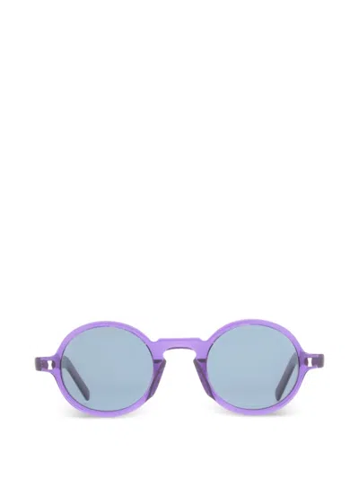 Cubitts Lawn Round-frame Sunglasses In Purple