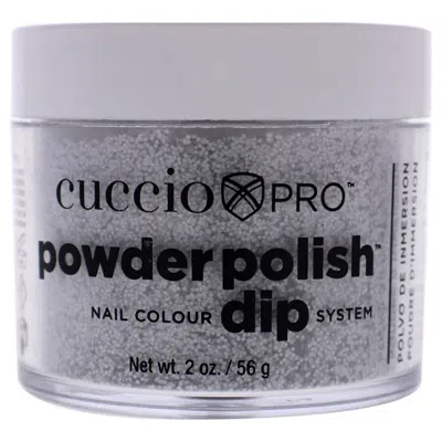 Cuccio Ladies Pro Powder Polish Nail Colour Dip System Powder 1.6 oz Deep Silver Glitter Nails 01244