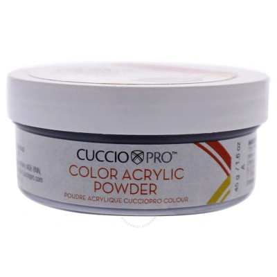 Cuccio Pro Colour Acrylic Powder - Licorice Black By  For Women - 1.6 oz Acrylic Powder