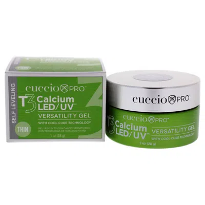 Cuccio Pro T3 Calcium Versatility Gel - Self Leveling Pink By  For Women - 1 oz Nail Gel