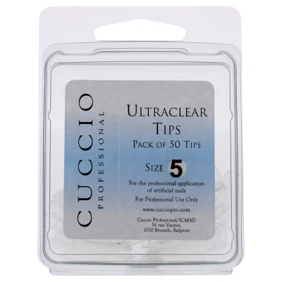 Cuccio Pro Ultraclear Tips - 5 By  For Women - 50 Pc Acrylic Nails