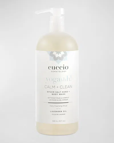 Cuccio Somatology Calm + Clean Hand & Body Wash, 32.0 Oz.