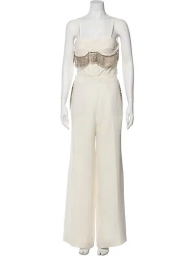 Pre-owned Cucculelli Shaheen Pant Set In Neutral