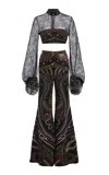 Cucculelli Shaheen Raden Embroidered Set In Multi