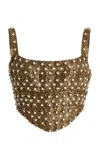 Cucculelli Shaheen Solar Medallion Jacquard Set In Gold
