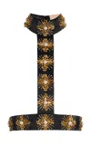 Cucculelli Shaheen Sunray Medallion Halter Harness In Animal Print