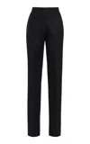 Cucculelli Shaheen Tuxedo Wool Pants In Black