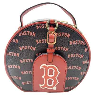 Cuce Boston Red Sox Repeat Logo Round Bag In Black