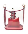 Cuce Boston Red Sox Rhinestoneâ Clear Purse In Pink