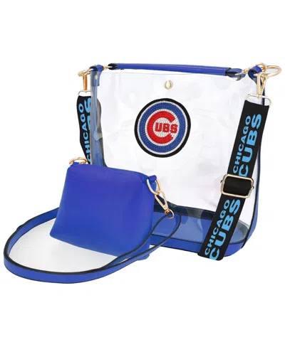 Cuce Chicago Cubs Rhinestone Clear Purse In No Color