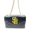CUCE SAN DIEGO PADRES QUILTED CROSSBODY PURSE