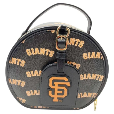 Cuce San Francisco Giants Repeat Logo Round Bag In Black