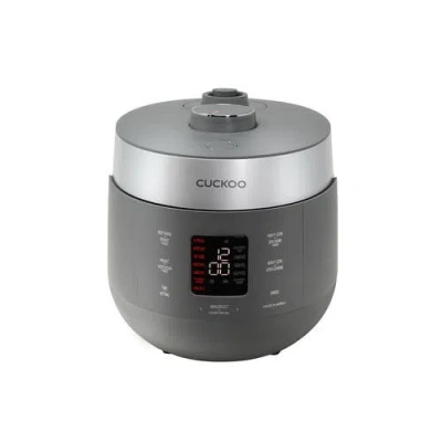 Cuckoo 10-cup (uncooked) / 20-cup (cooked) Twin Pressure Rice Cooker In Gray