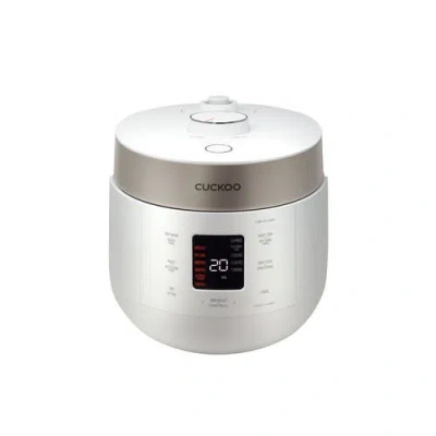 Cuckoo 10-cup (uncooked) / 20-cup (cooked) Twin Pressure Rice Cooker In Silver