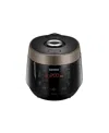 Cuckoo 6-cup Heating Pressure Twin Pressure Rice Cooker In Black