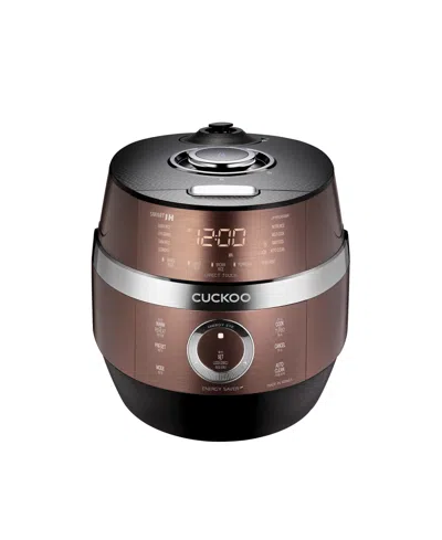 Cuckoo 6-cup Induction Heating Pressure Rice Cooker In Brown