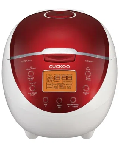 Cuckoo 6-cup Micom Rice Cooker In White