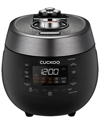 Cuckoo 6-cup Twin Pressure Rice Cooker In Black