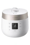 Cuckoo 6-cup Twin Pressure Rice Cooker In White