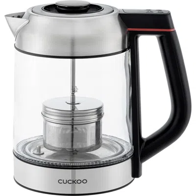 Cuckoo Glass 1.7-liter Electric Kettle In Black