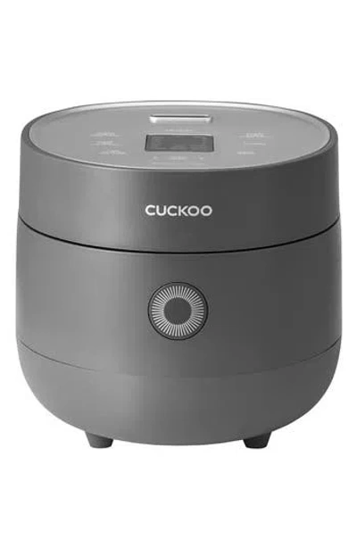 Cuckoo Micom 3-cup Rice Cooker In Gray