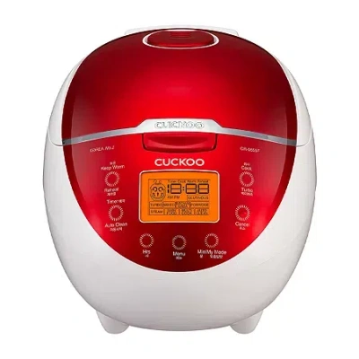 Cuckoo Rice Cooker In Red