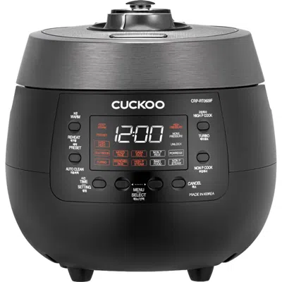 Cuckoo Twin Pressure Rice Cooker In Black